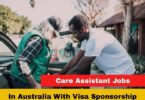 Care Assistant Jobs In Australia With Visa Sponsorship