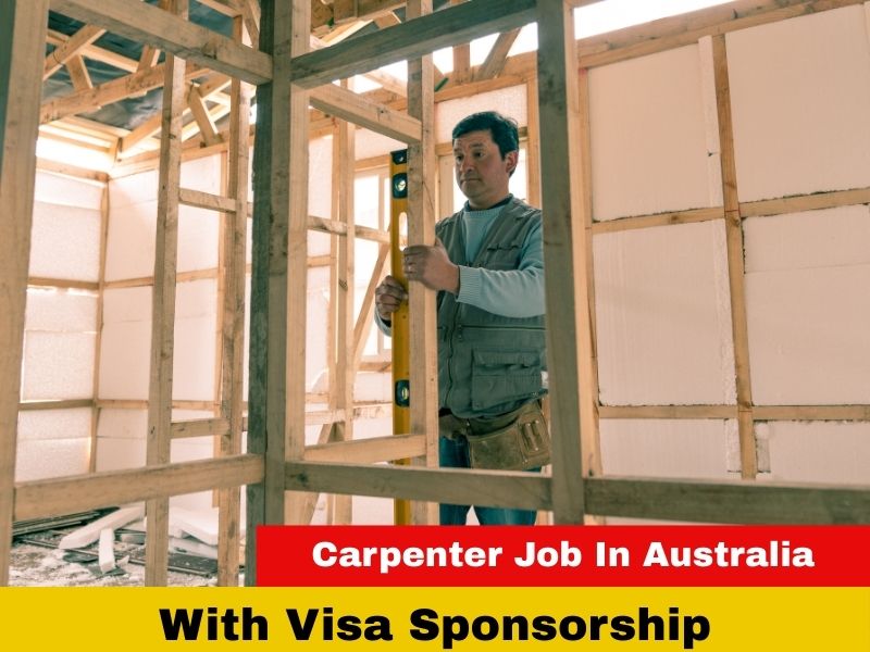 Carpenter Sponsorship Jobs Australia